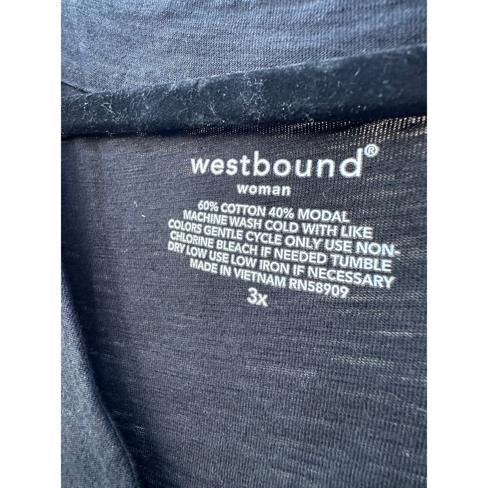 Westbound Black Maxi Dress 3X - Picture 4 of 4